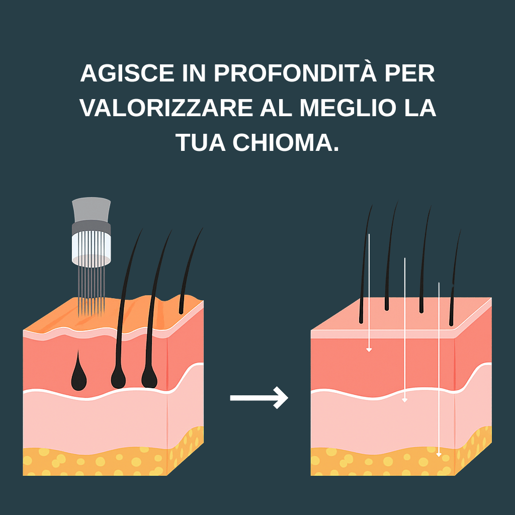 Micro Infusione Rivitalizzante Capelli + Siero extra offerto